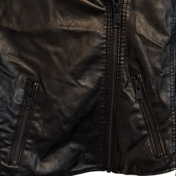 ANTHROPOLOGIE The Saige Faux Leather Motorcycle Jacket MEDIUM - Picture 7 of 13